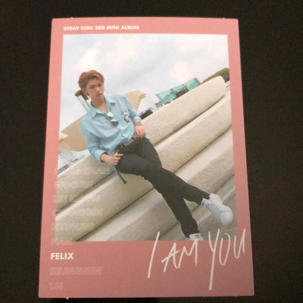 Stray Kids Felix I Am You photocard